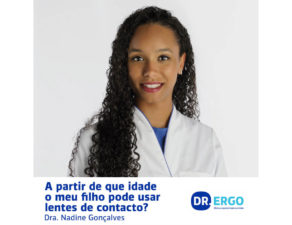A partir de que idade o meu filho pode usar lentes de contacto?